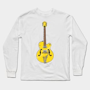 Solo Yellow Guitar Long Sleeve T-Shirt